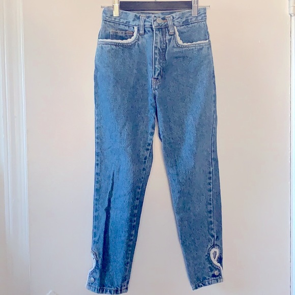 VINTAGE JORDACHE Denim with detail - Picture 4 of 11